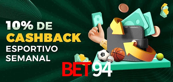 10% de bônus de cashback na bet94